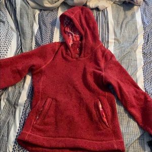 The northface sweater fleece hoodie